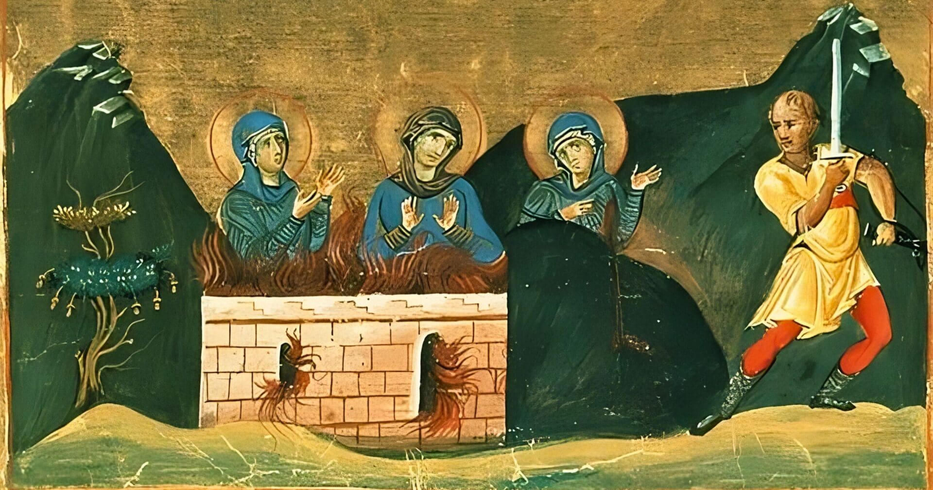 Saints Agape, Chionia, and Irene