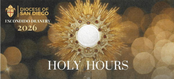 Holy Hour for Vocations<br />See Schedule